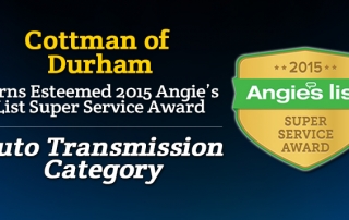 Cottman of Durham, NC - Angie's List Super Service Award 2015 Winner