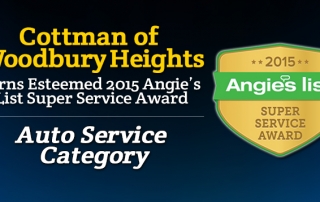 Cottman Woodbury Heights, NJ - Angie's List Super Service Award 2015 Winner